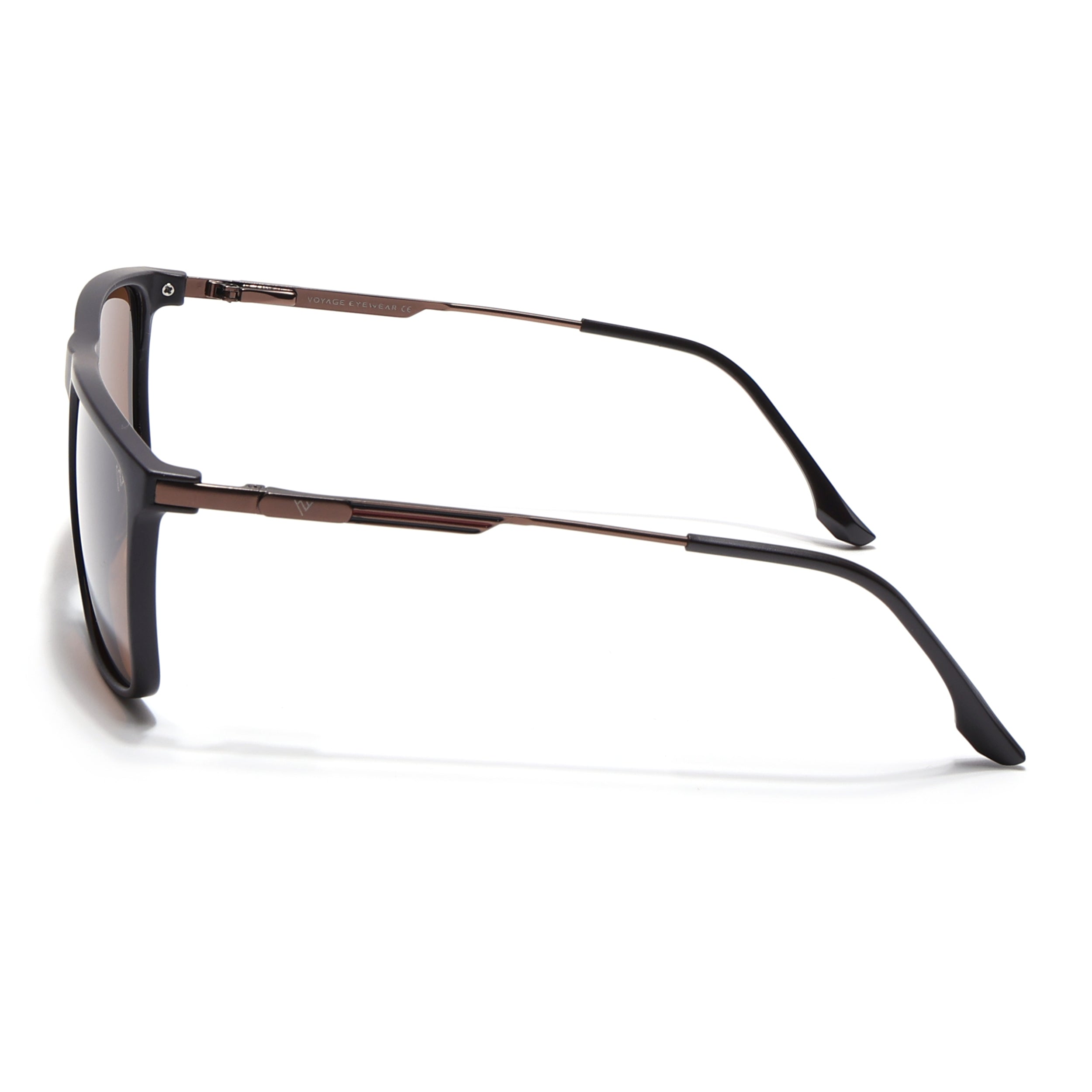 Wayfarer Polarized Sunglasses (Brown Lens | Brown Frame - PMG5051)