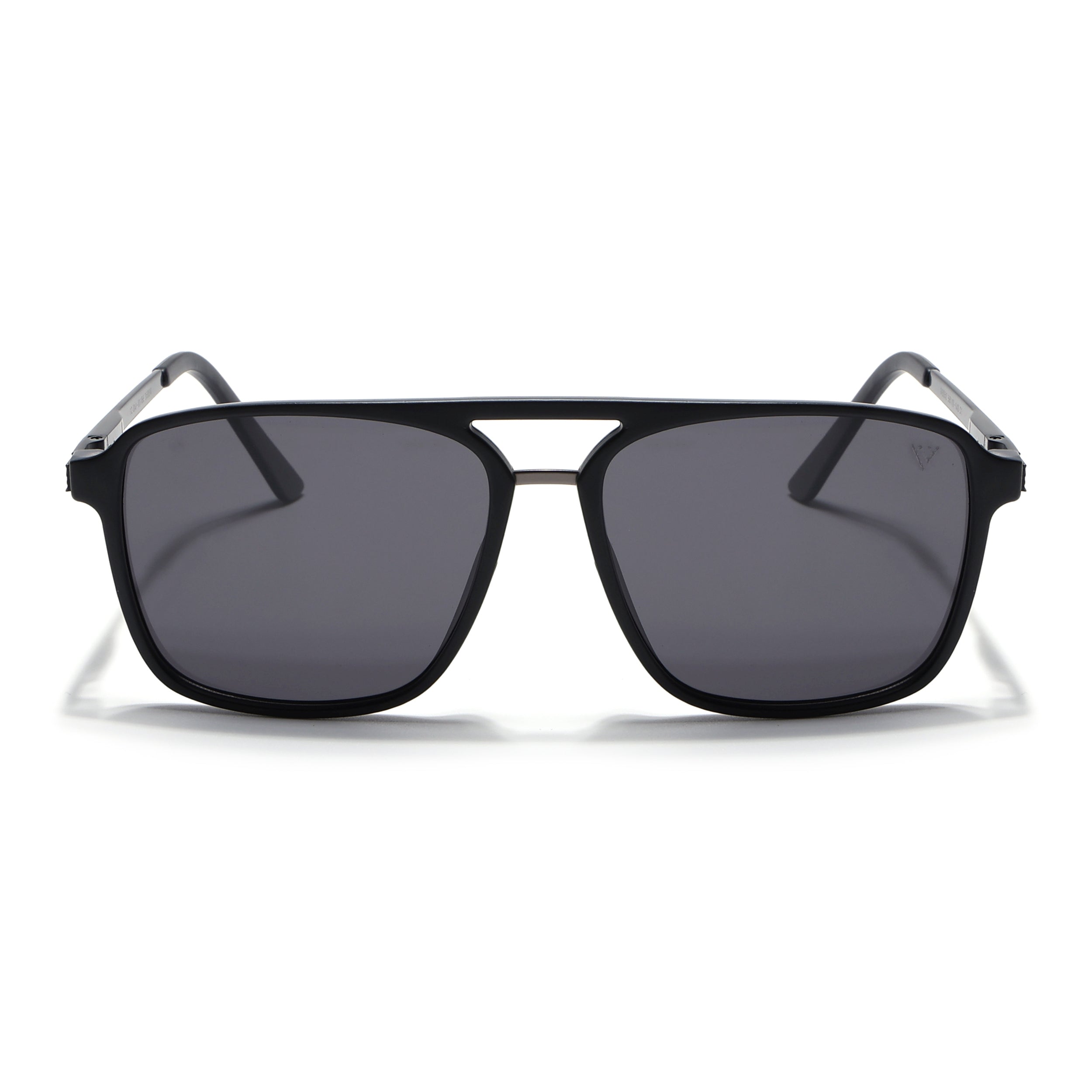 Nexus | Wayfarer Polarized Sunglasses (Black Lens | Matt Black Frame - PMG5053)