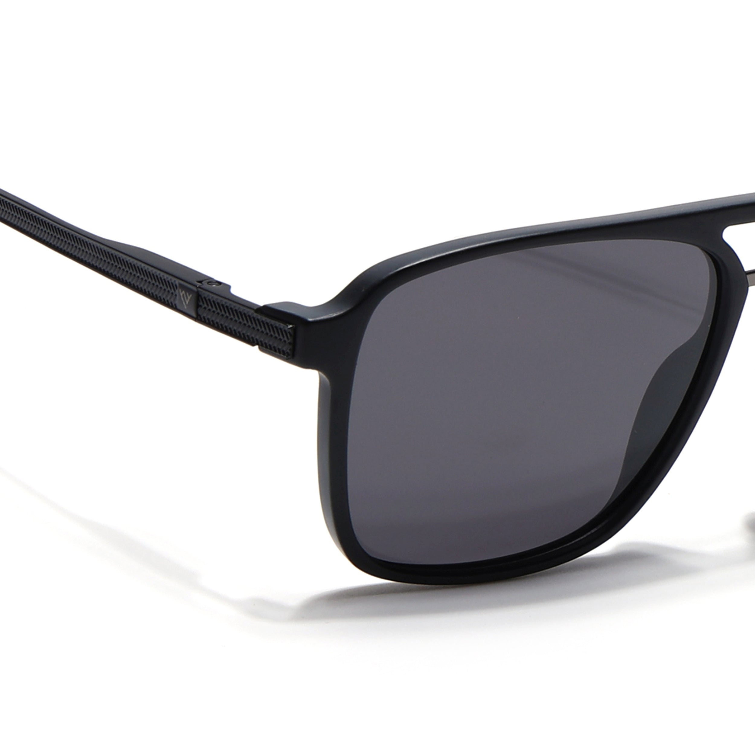Nexus | Wayfarer Polarized Sunglasses (Black Lens | Matt Black Frame - PMG5053)