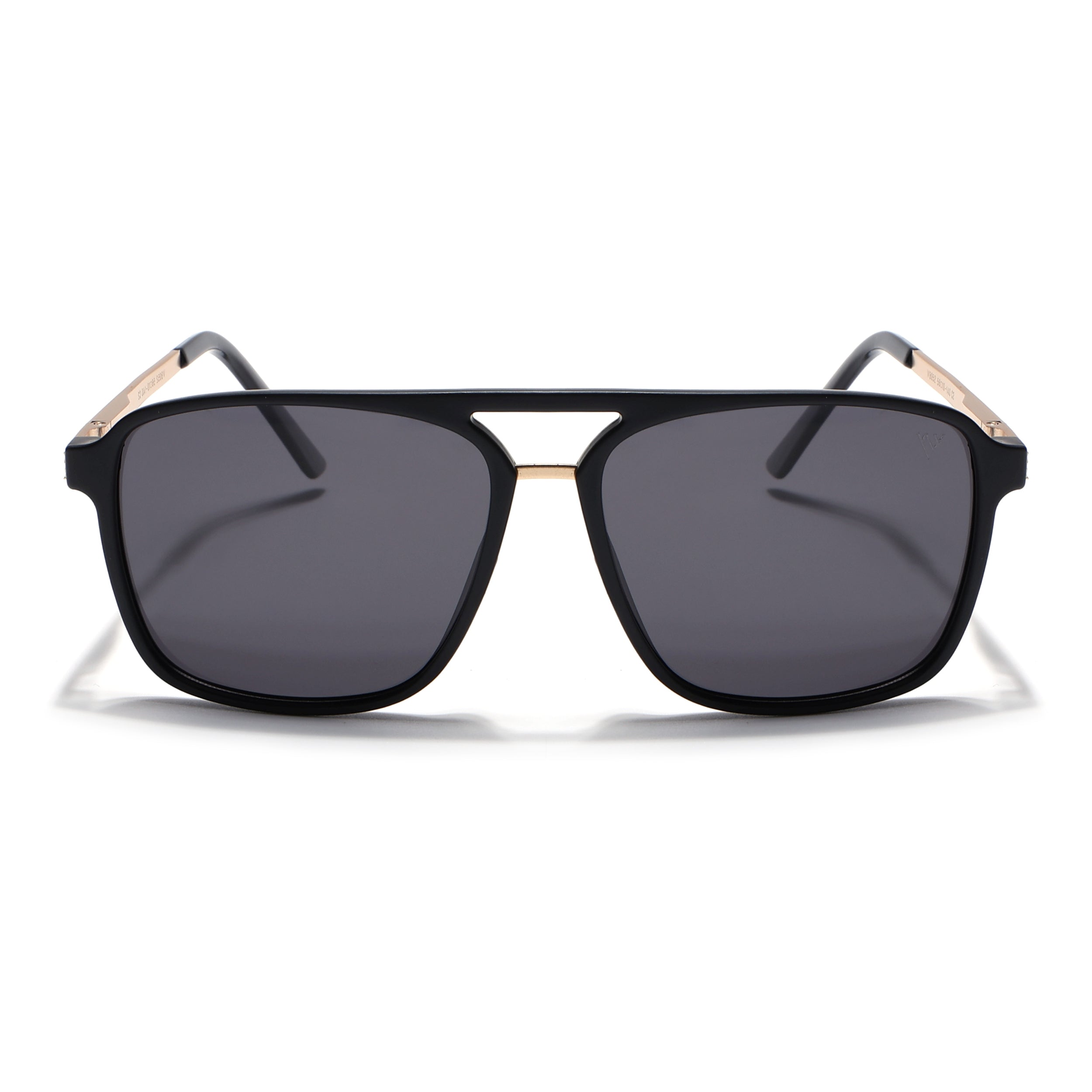 Nexus | Wayfarer Polarized Sunglasses (Black Lens | Matt Black Frame - PMG5054)