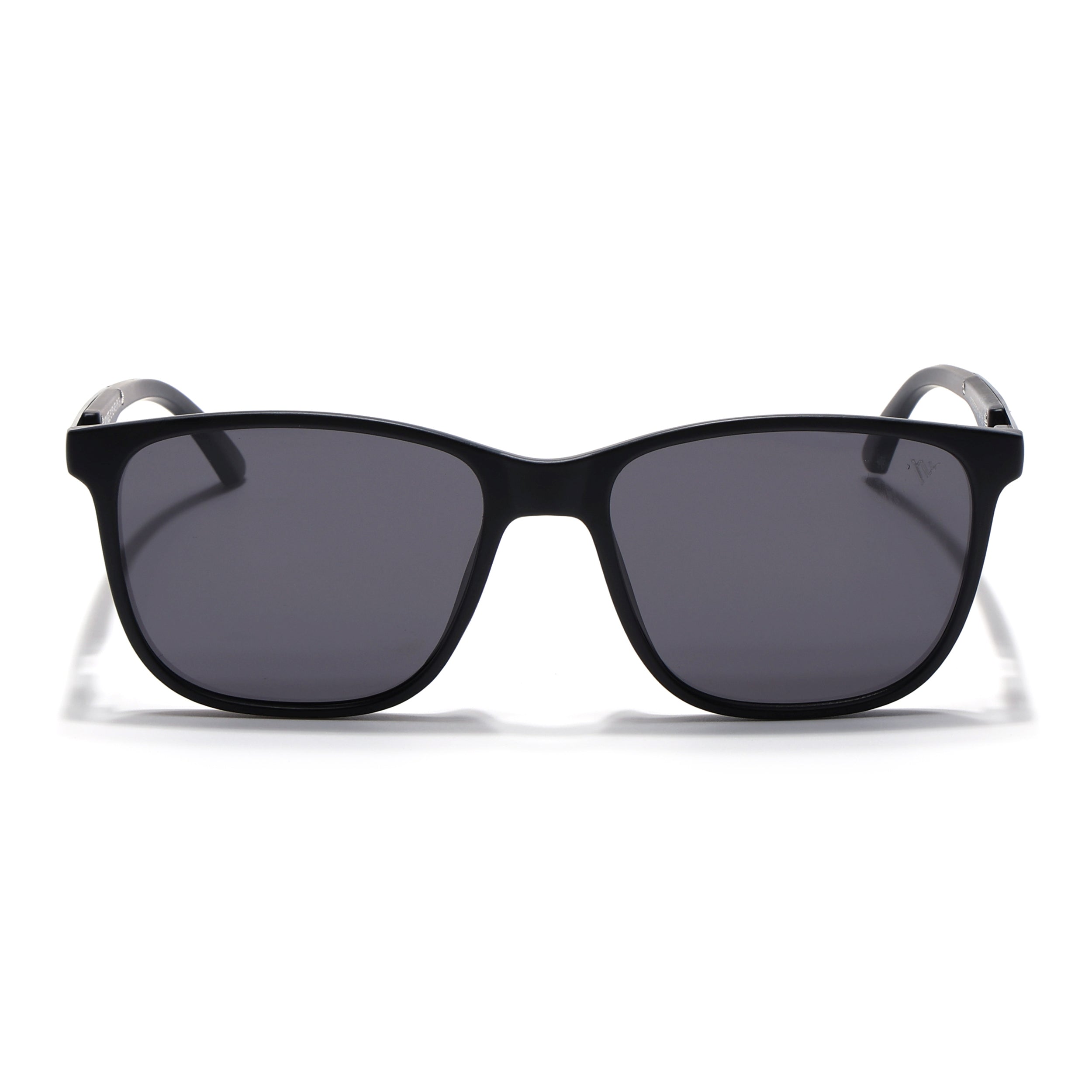 Wayfarer Polarized Sunglasses (Black Lens | Matt Black Frame - PMG5057)