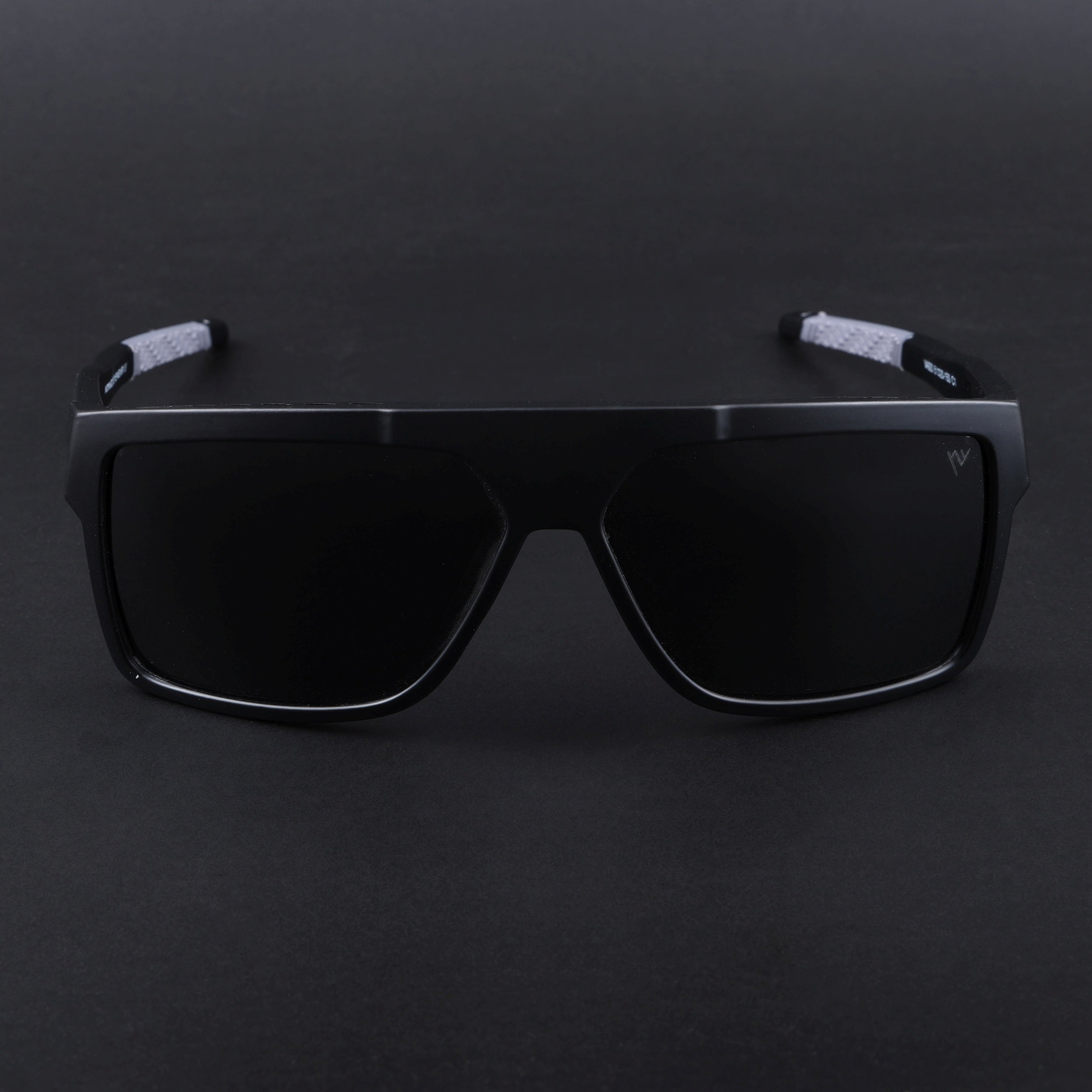 Wayfarer Polarized Sunglasses | Black Lens | Black Frame - PMG6802