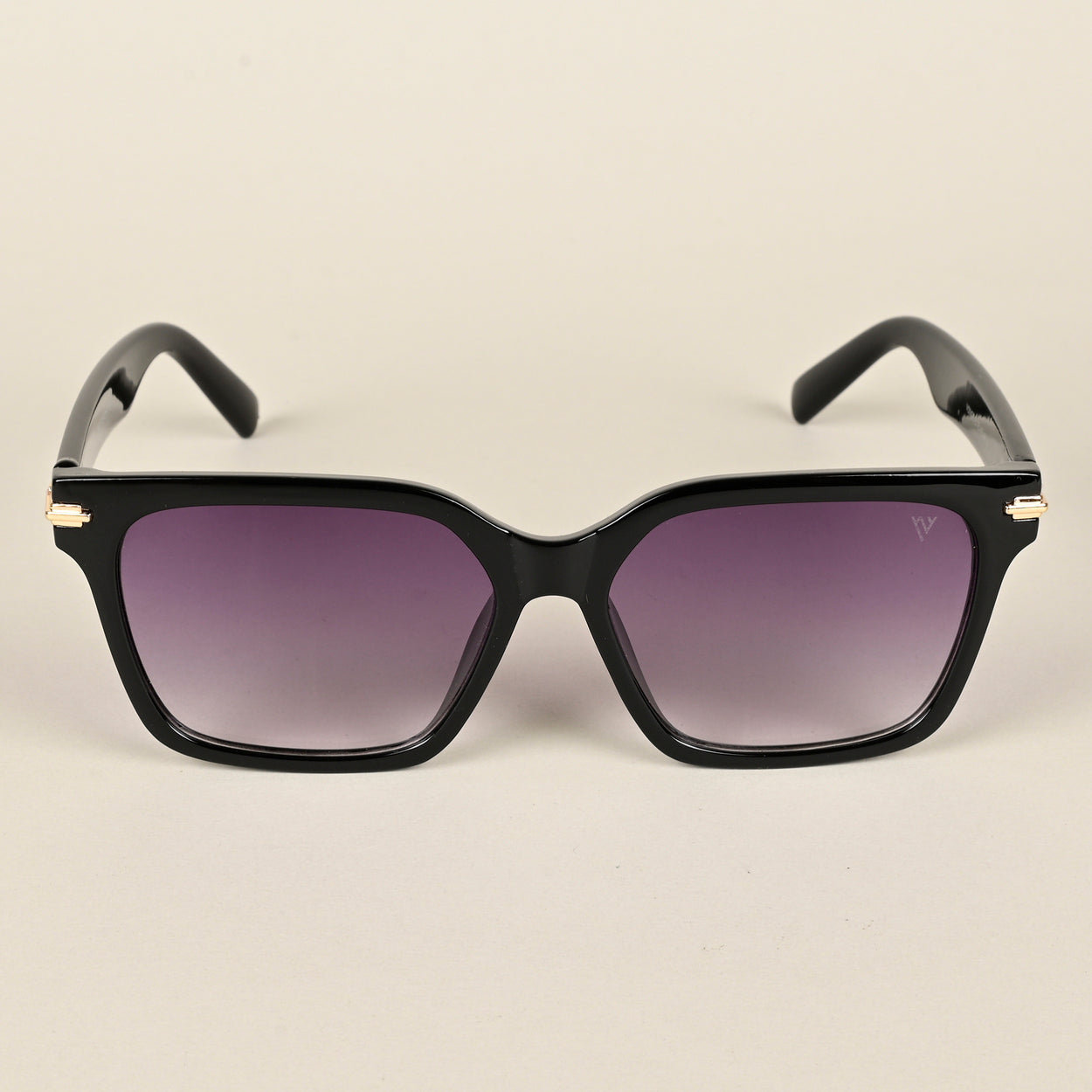 Voyage Purple & Clear Wayfarer Sunglasses for Women (W9017MG4252)