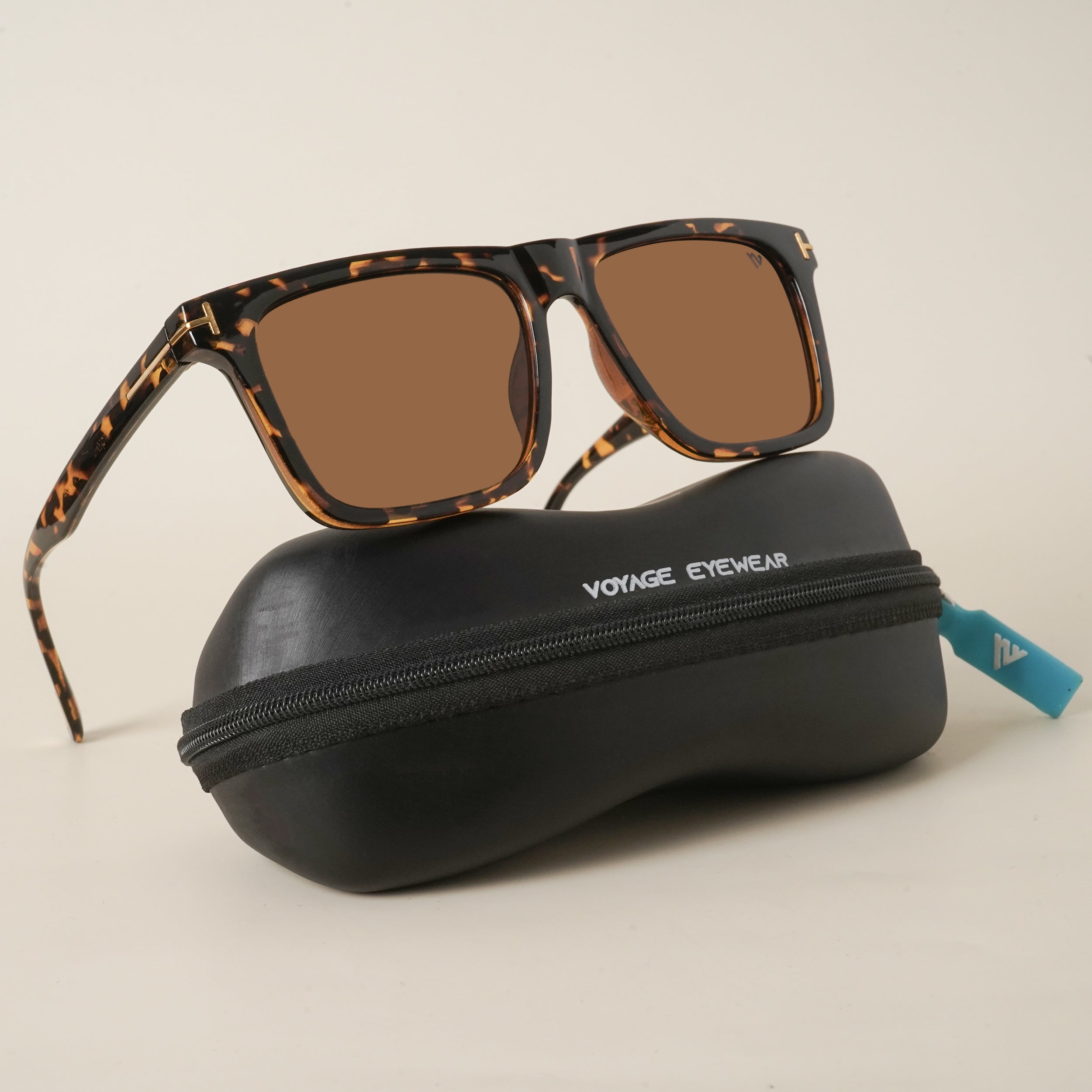 Voyage Brown Wayfarer Sunglasses for Men & Women (A12MG3955)