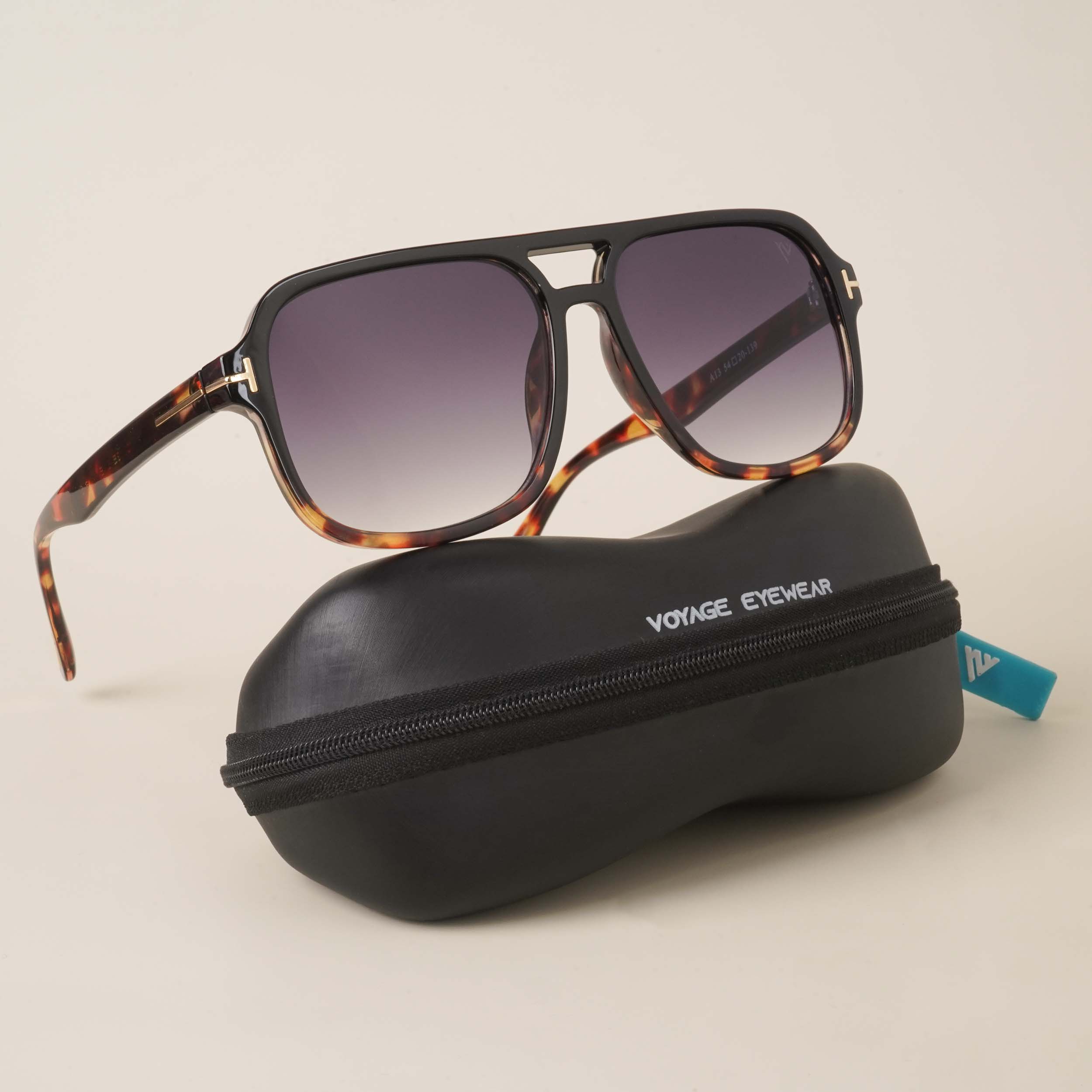 Voyage Grey Wayfarer Sunglasses (A13MG3939)
