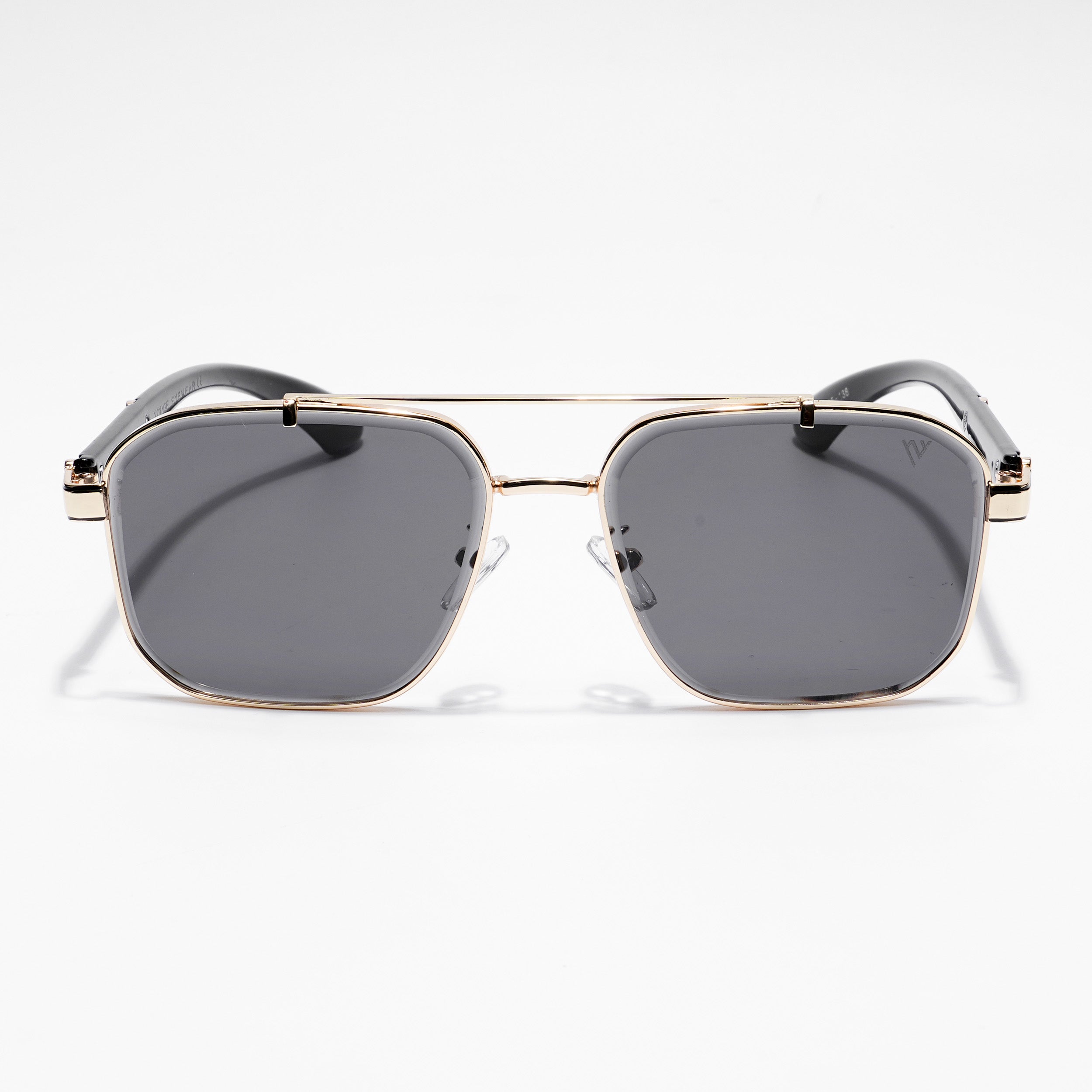 Co-Pilot | Golden Wayfarer Sunglasses | MG4163