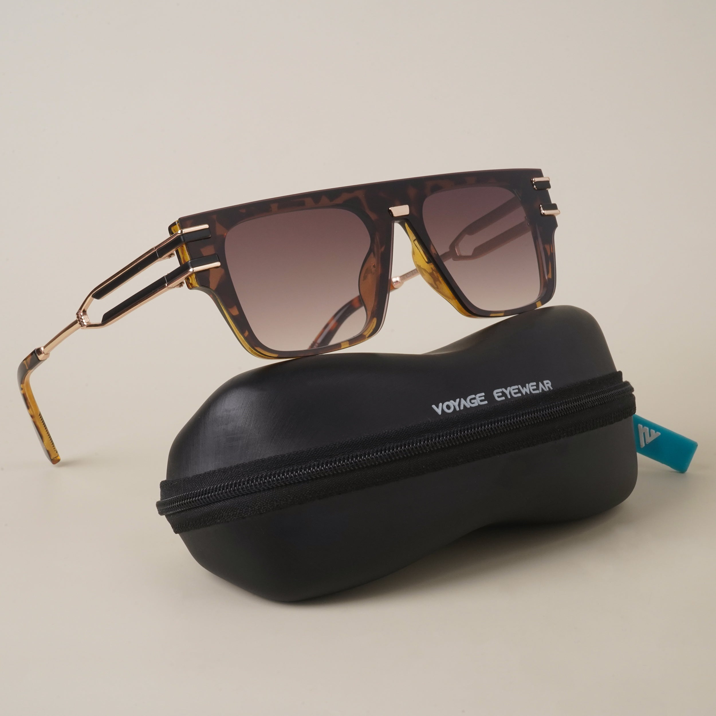 Voyage Brown Gradient Wayfarer Sunglasses MG3715