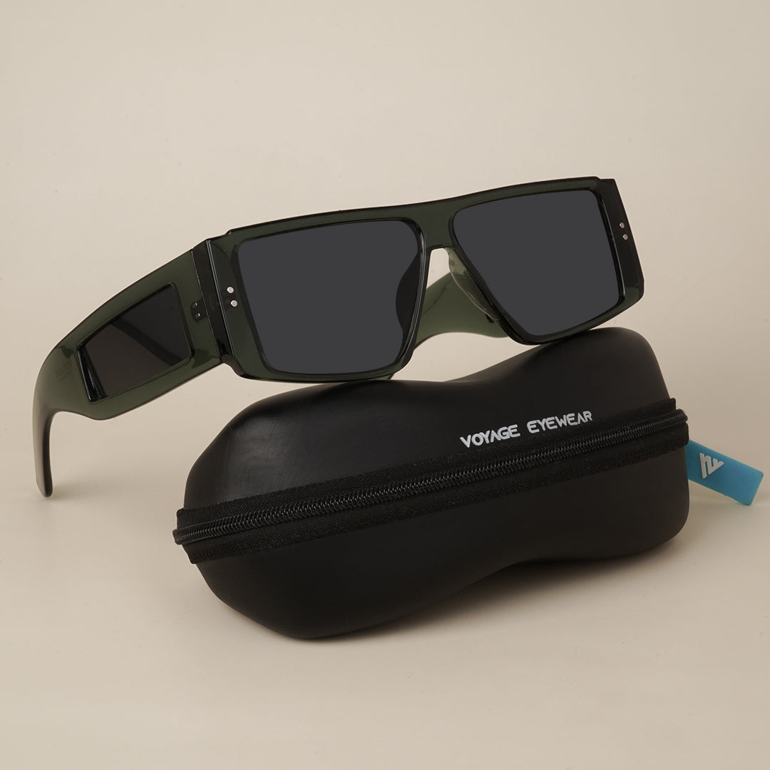 Voyage Military Green Wayfarer Sunglasses MG3707
