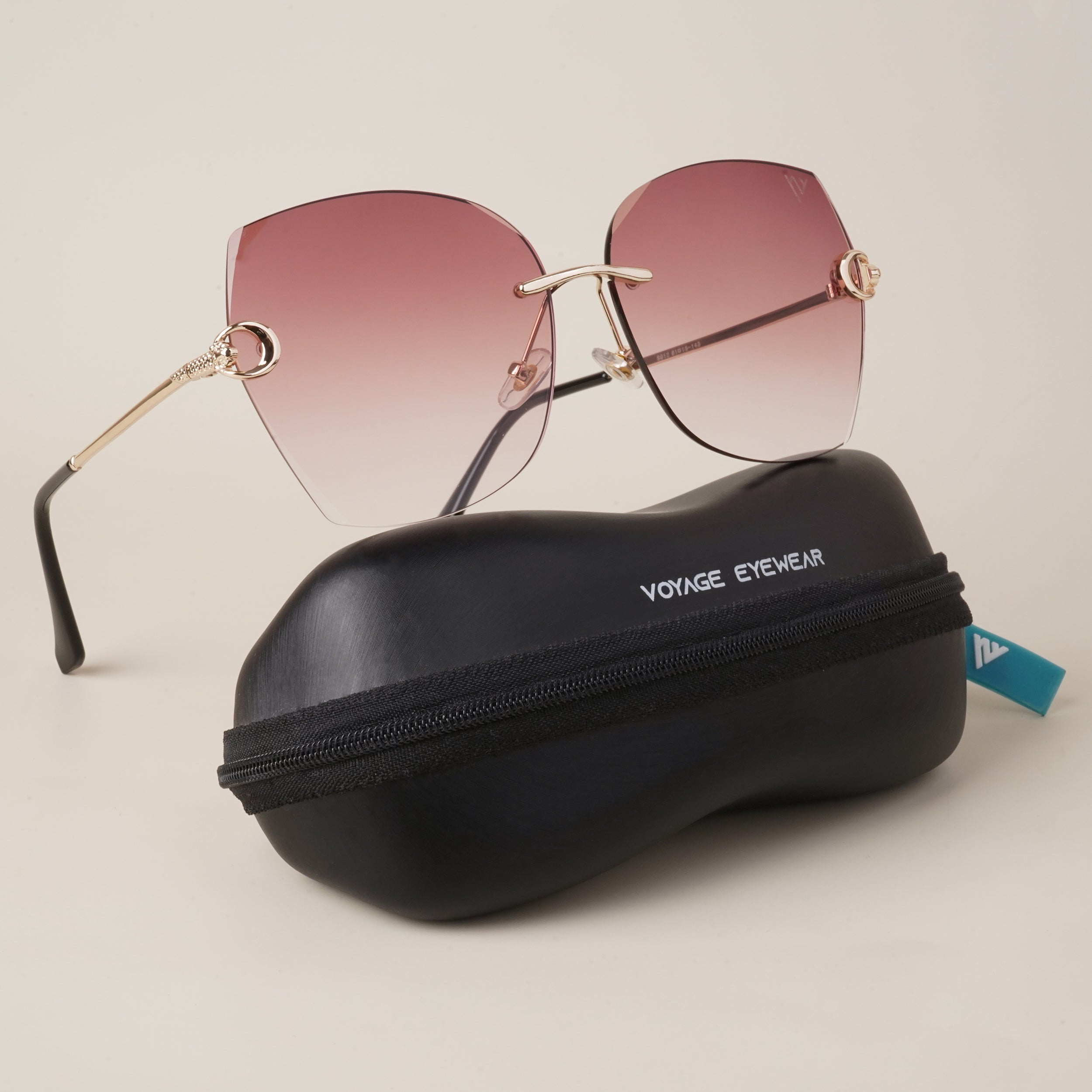 Voyage Red Over Size Sunglasses MG2882