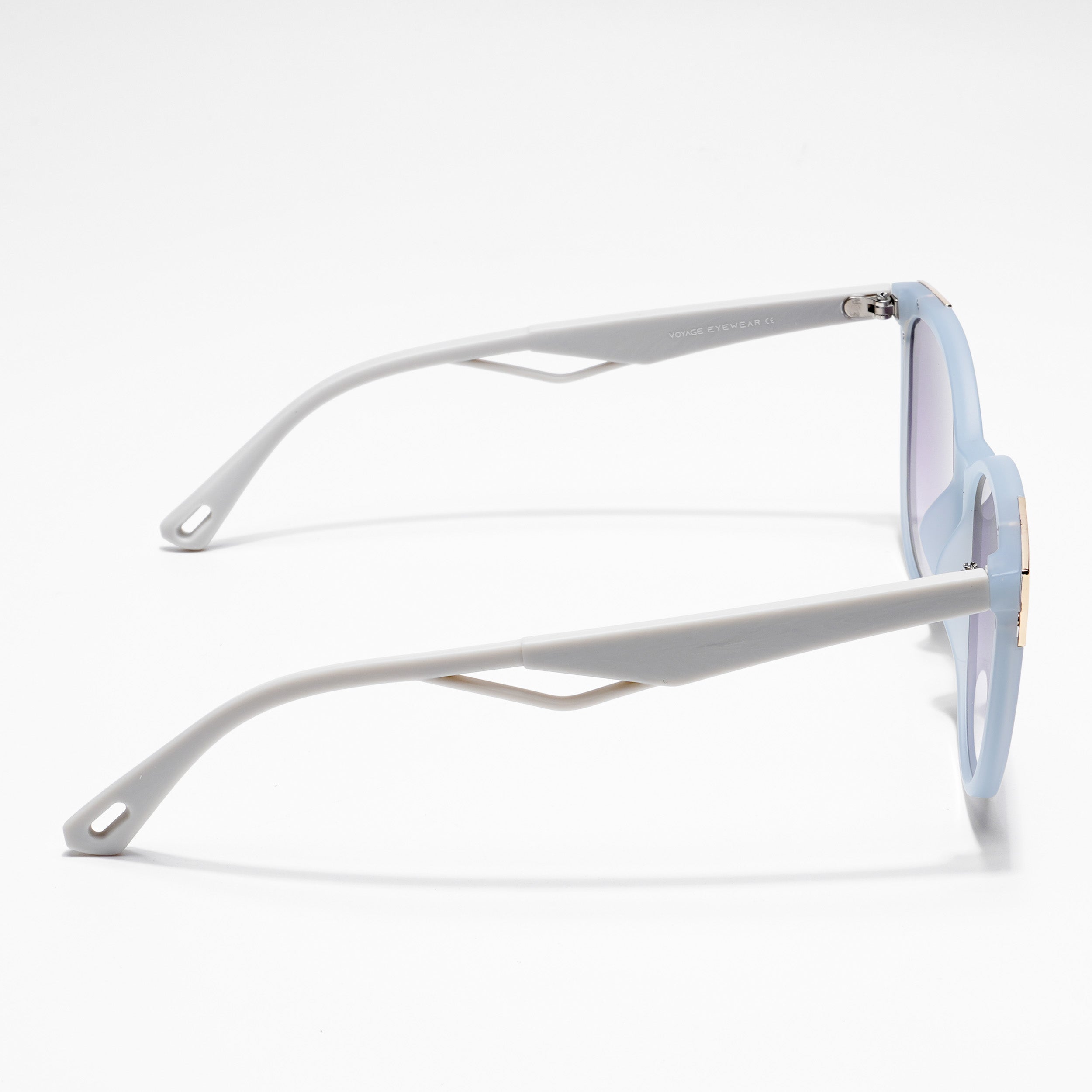 Starlet | Purple & Clear Cateye Sunglasses (W9056MG4227)