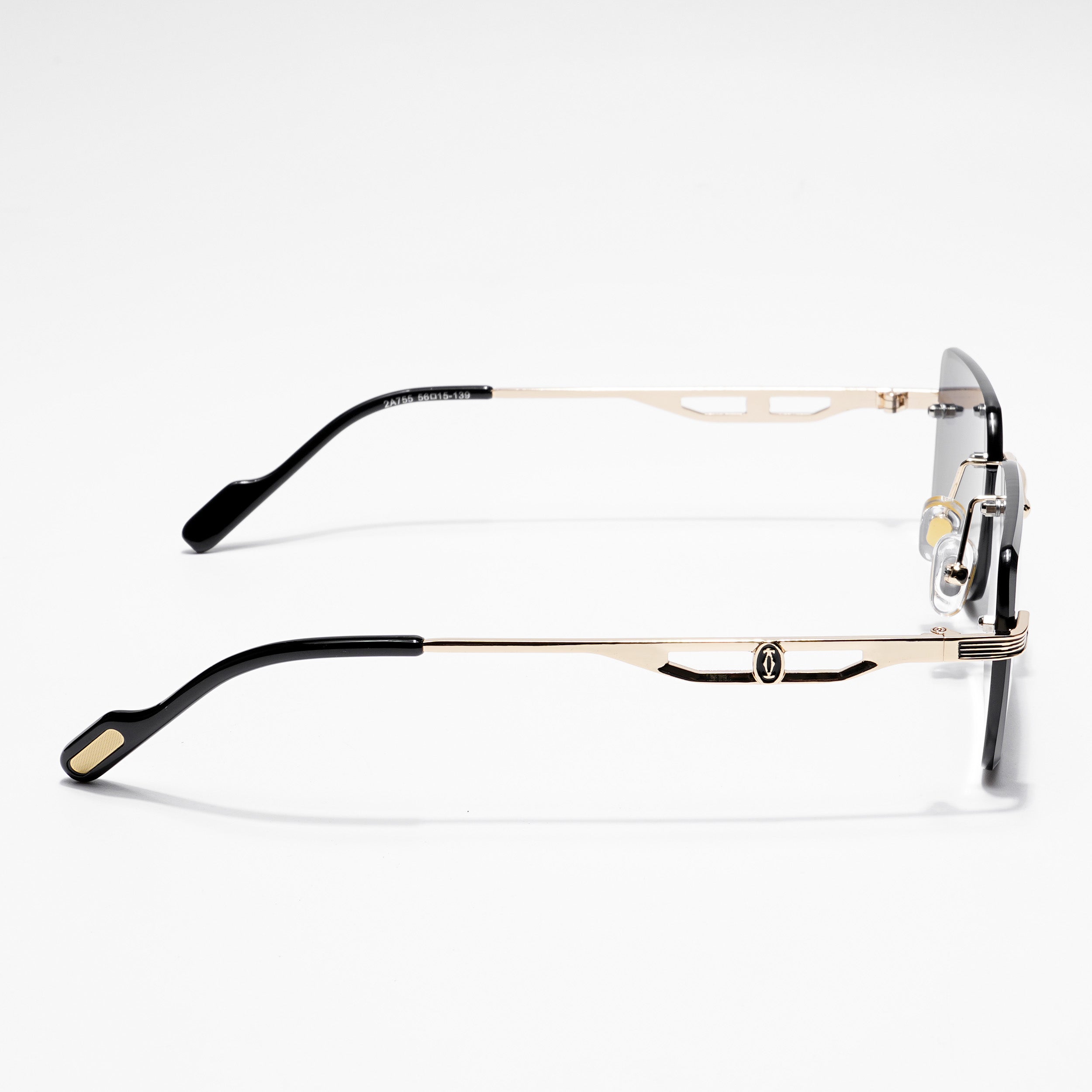 Rectangle Rimless Sunglasses - MG4217