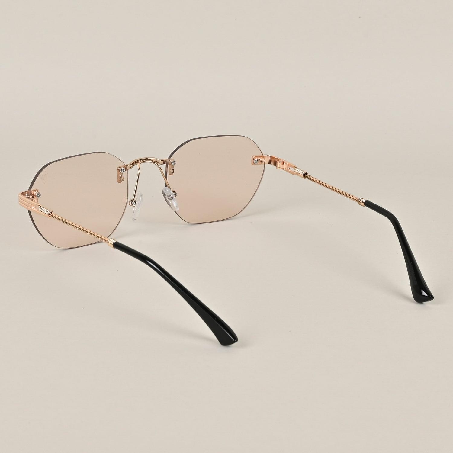 Voyage Nude Rimless Sunglasses - MG3604