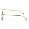 Sphere | Golden Round Sunglasses | Black Lens - MG7612