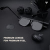 Black Polarized Wayfarer Sunglasses - PMG4140
