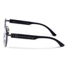 Rimless Photochromic Sunglasses for Men & Women (Light Black Lens | Grey Frame - MG7808)
