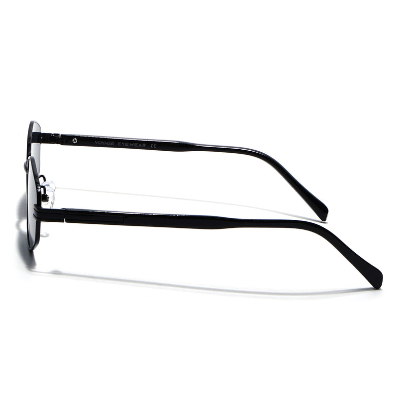 Draven | Black Hexagonal Sunglasses | MG7846