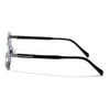 Draven | Silver Hexagonal Sunglasses | MG7847