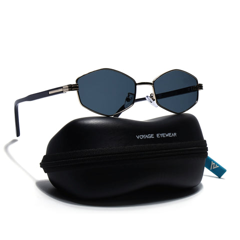 Draven | Golden Hexagonal Sunglasses | MG7848