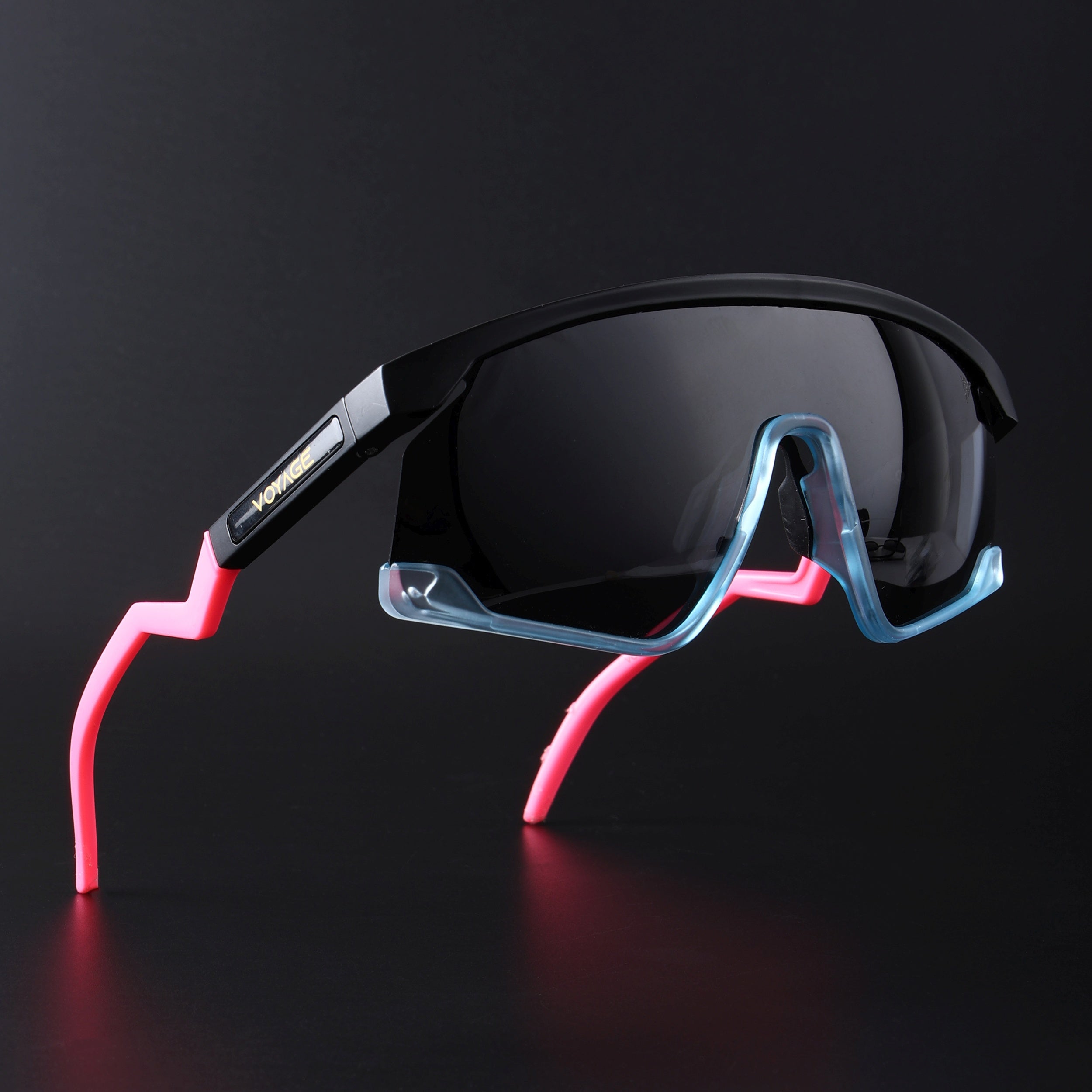 Drift Z | Black & Blue Polarized Sunglasses (Black Lens - PMG7037)