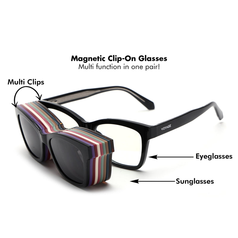 VueMe Clip-On | Cateye Eyeglasses | MG7585-C1