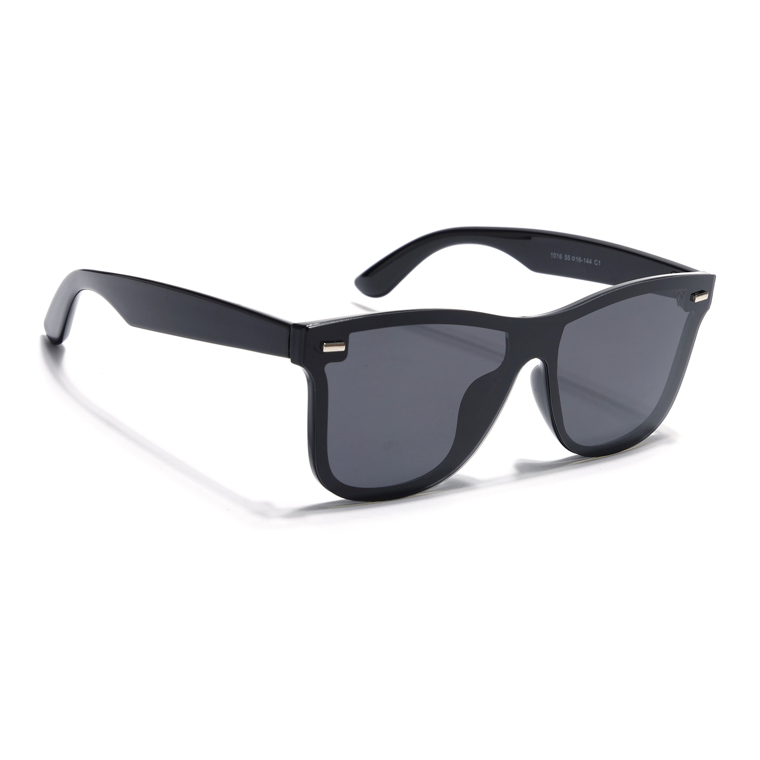 Mooze | Shine Black Polarized Wayfarer Sunglasses | PMG3979