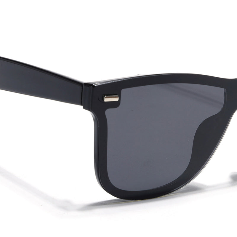 Mooze | Shine Black Polarized Wayfarer Sunglasses | PMG3979