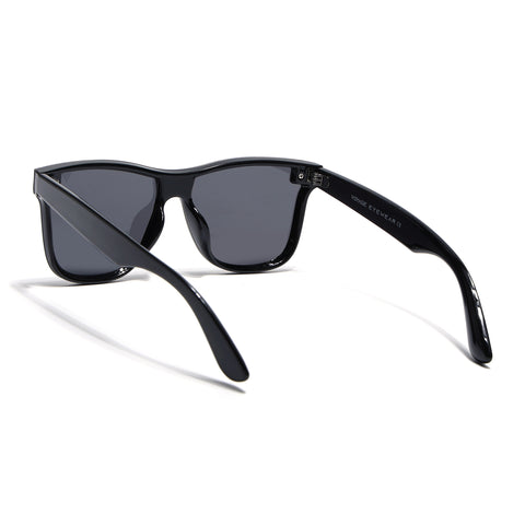 Mooze | Shine Black Polarized Wayfarer Sunglasses | PMG3979