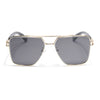 Wayfarer Sunglasses (Grey Lens | Golden Frame - MG5234)