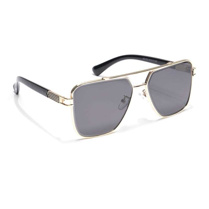 Wayfarer Sunglasses (Grey Lens | Golden Frame - MG5234)