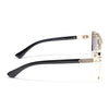 Wayfarer Sunglasses (Grey Lens | Golden Frame - MG5234)