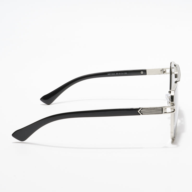 Wayfarer Sunglasses (Grey Lens | Silver Frame - MG5235)