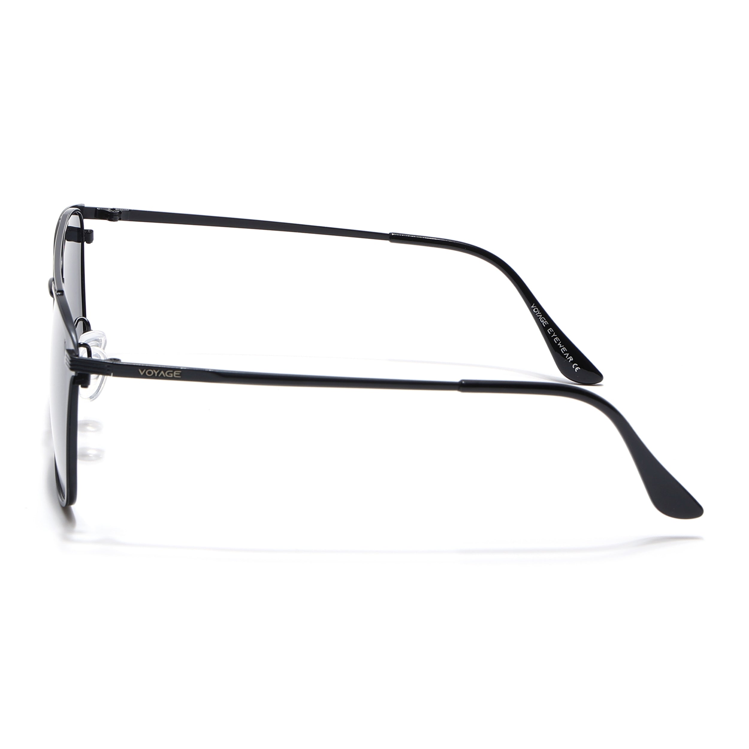The Fiero | Wayfarer Polarized Sunglasses (Black Lens | Black Frame - PMG4981)