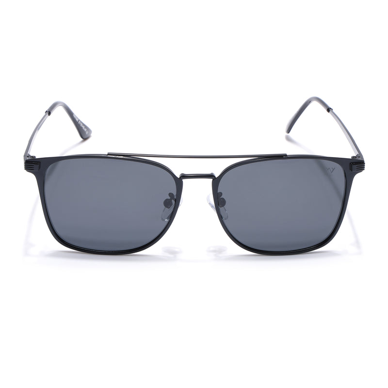 Wayfarer Polarized Sunglasses (Black Lens | Black Frame - PMG4984)