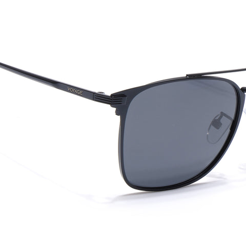 Wayfarer Polarized Sunglasses (Black Lens | Black Frame - PMG4984)