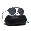 Twist | Black Polarized Round Sunglasses - PMG4145