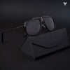 Black Polarized Wayfarer Sunglasses - PMG4141