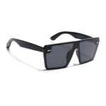 illume | Shine Black Polarized Wayfarer Sunglasses - PMG3970