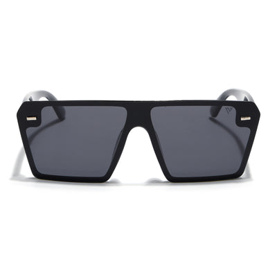 illume | Shine Black Polarized Wayfarer Sunglasses - PMG3970