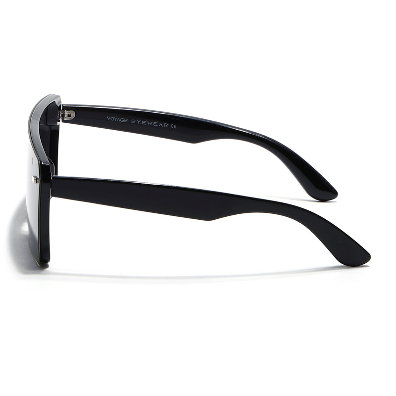 illume | Shine Black Polarized Wayfarer Sunglasses - PMG3970