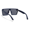 illume | Blue And Black Polarized Wayfarer Sunglasses - PMG3971