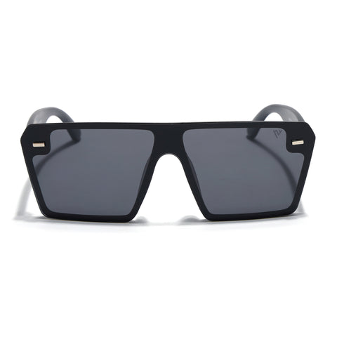 illume | Matte Black Polarized Wayfarer Sunglasses - PMG3972