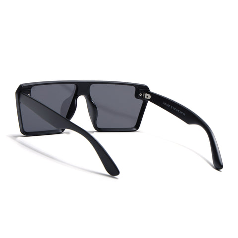 illume | Matte Black Polarized Wayfarer Sunglasses - PMG3972