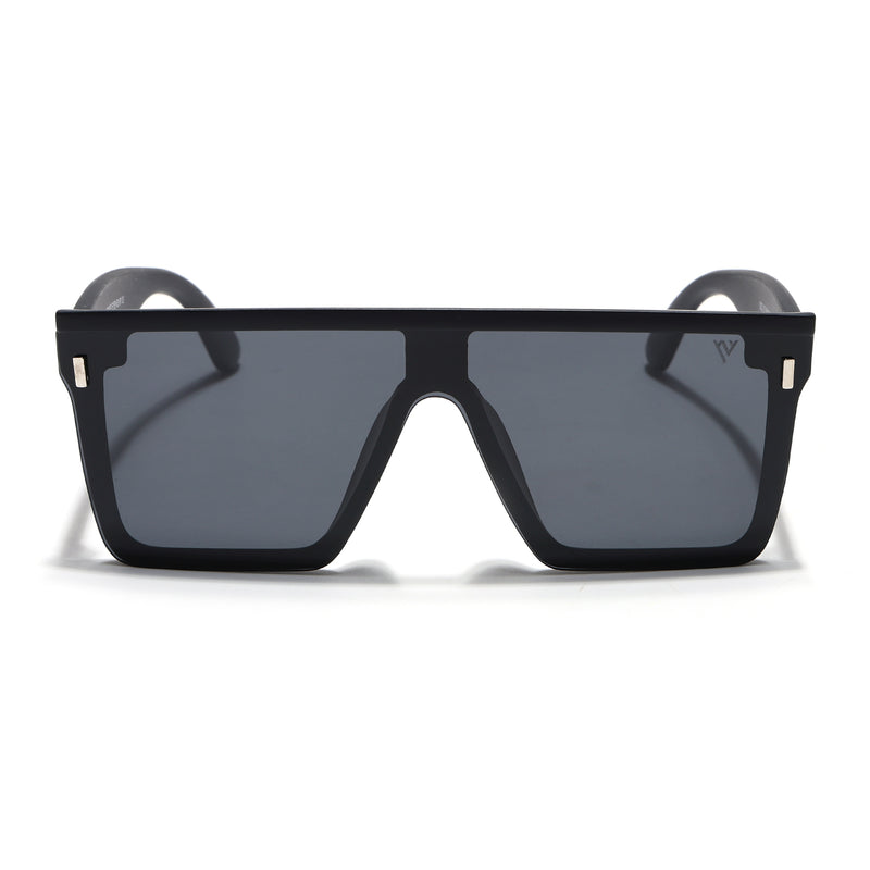 Rover | Black Polarized Wayfarer Sunglasses - PMG4573
