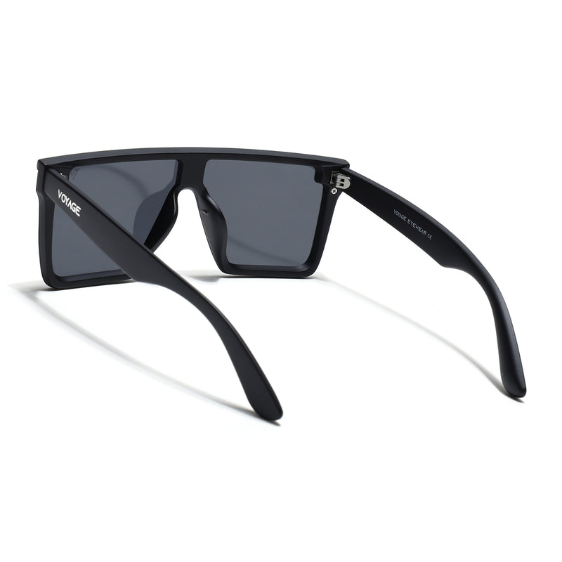 Rover | Black Polarized Wayfarer Sunglasses - PMG4573