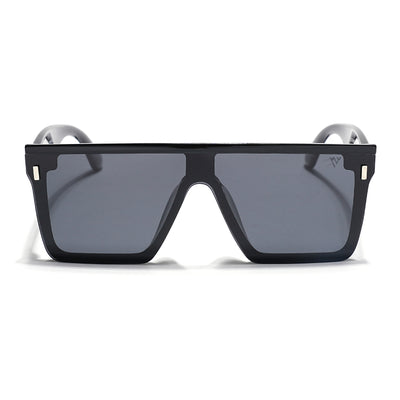 Rover | Black Polarized Wayfarer Sunglasses - PMG4574