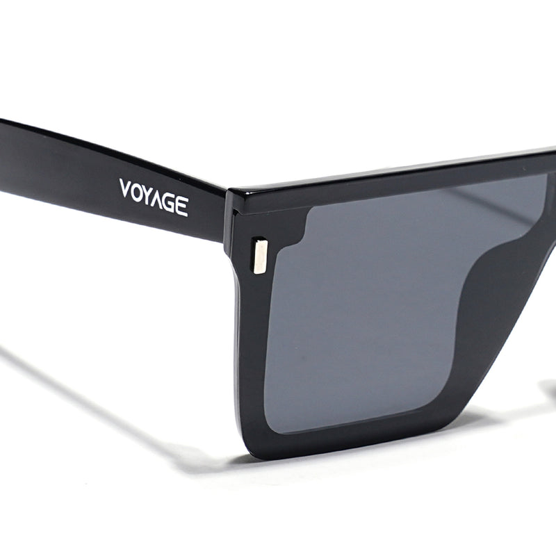 Rover | Black Polarized Wayfarer Sunglasses - PMG4574