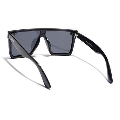 Rover | Black Polarized Wayfarer Sunglasses - PMG4574