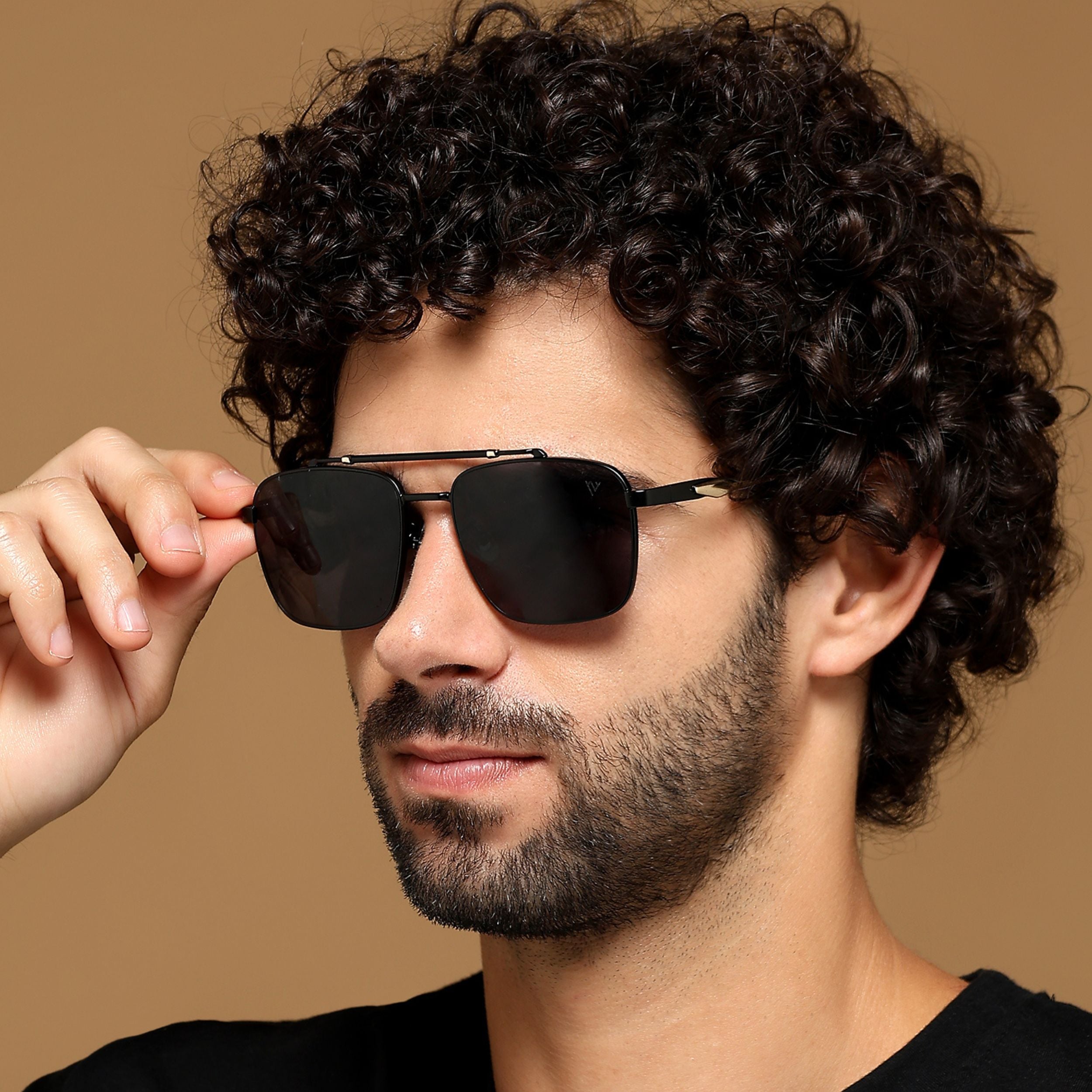 Wayfarer Sunglasses (Black Lens | Black Frame - MG6039)