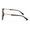 Round Sunglasses (Black Lens | Black Frame - MG6426)
