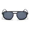 Voyage Select Square Sunglasses (Black Lens | Shine Black Frame - SLPMG5979)